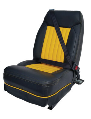 3 point seat belt bucket seat