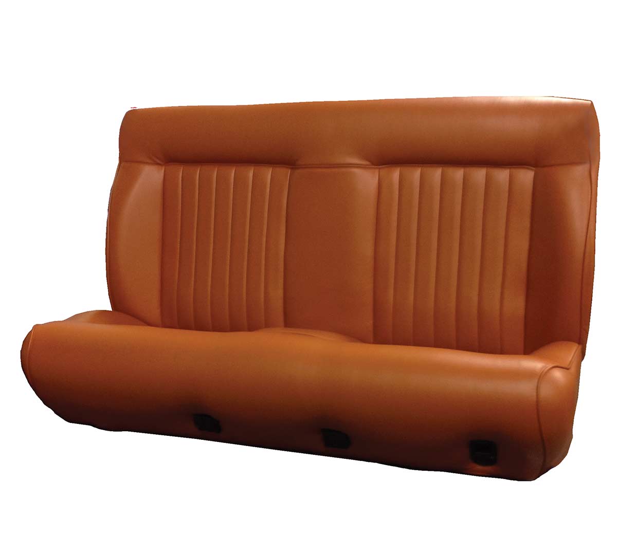 style c solid back upholstered fat fender