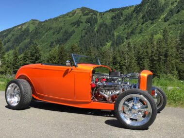 orange hot rod